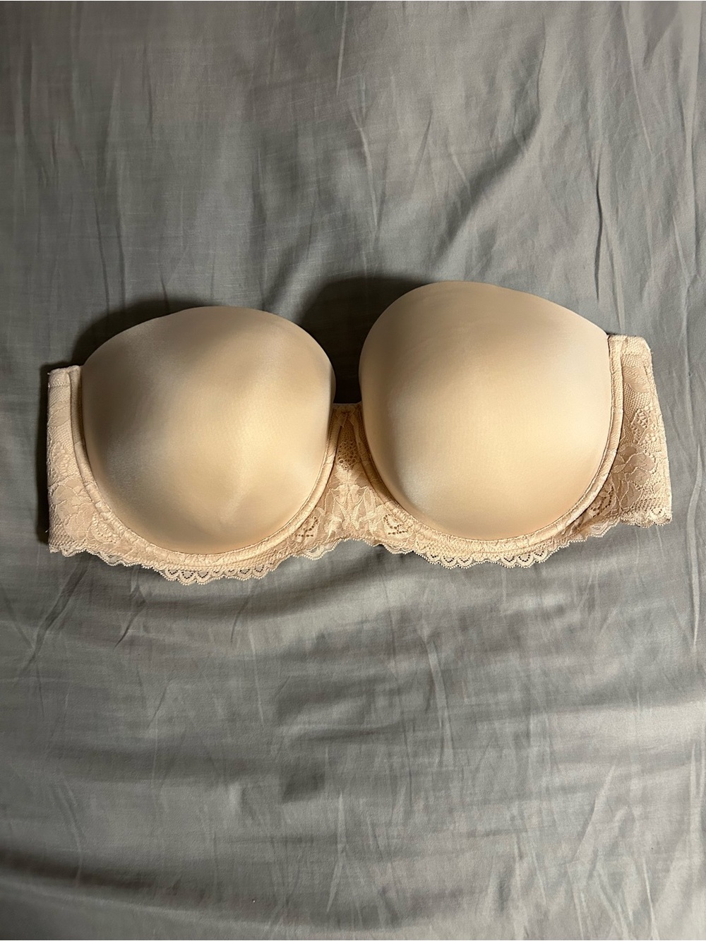 Torrid Nude Strapless Bra Size 44F